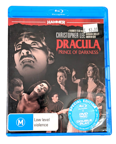 Dracula: Prince of Darkness (1966) disc cover