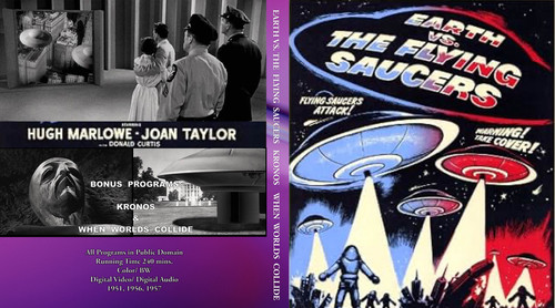 Earth vs. the Flying Saucers (1956) disc cover