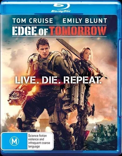 Edge of Tomorrow (2014) disc cover