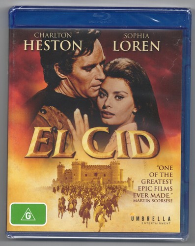 El Cid (1961) disc cover