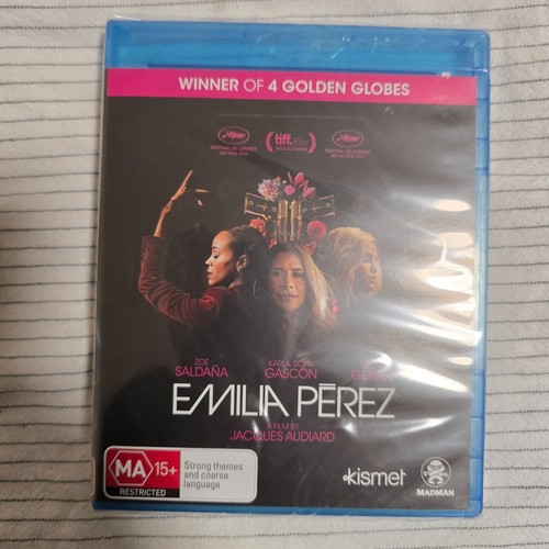 Emilia Pérez (2024) disc cover