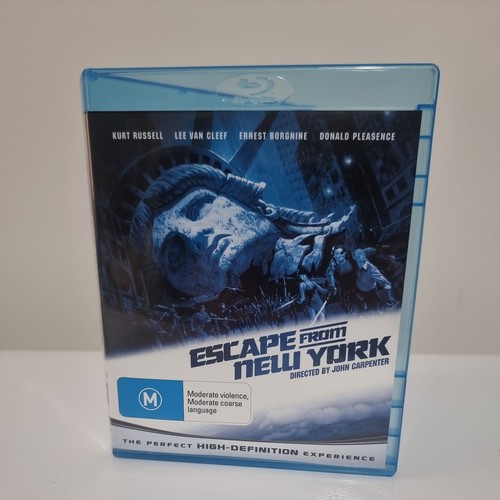 Escape from New York (1981) disc cover