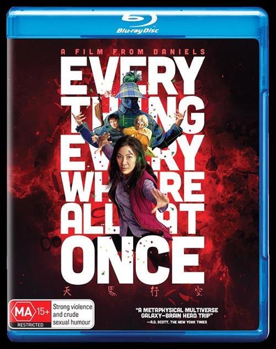 Everything Everywhere All at Once (2022) disc cover