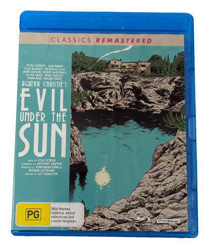 Evil Under the Sun (1982) disc cover