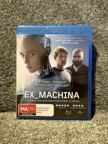 Ex Machina (2014) disc cover