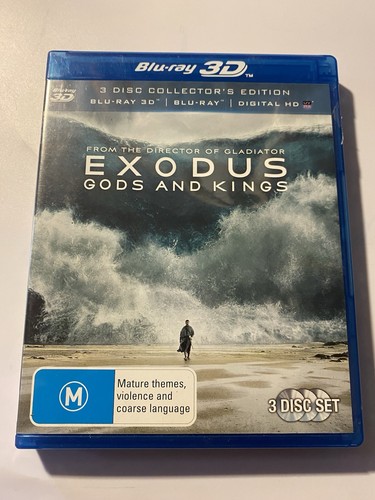 Exodus: Gods and Kings (2014) disc cover