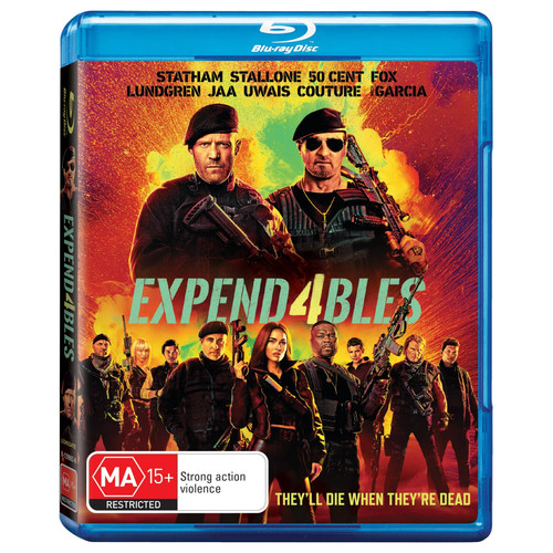 Expend4bles (2023) disc cover