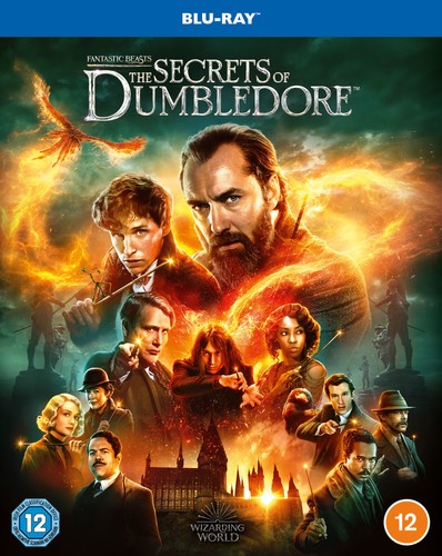 Fantastic Beasts: The Secrets of Dumbledore (2022) disc cover