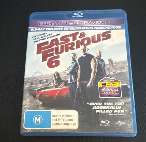 Fast & Furious 6 (2013) disc cover