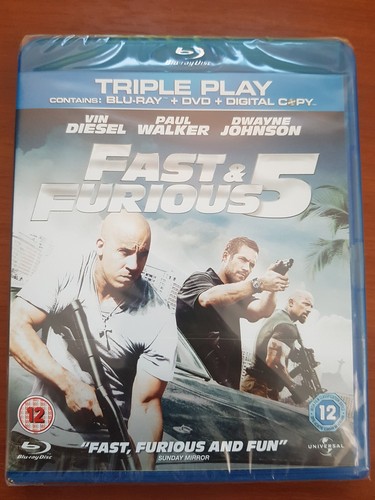 Fast Five (2011) disc cover