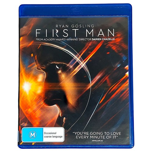 First Man (2018) disc cover