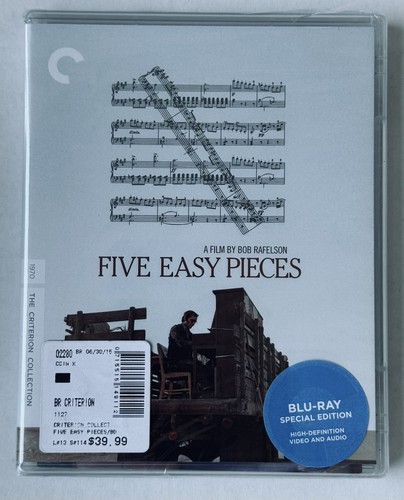 Five Easy Pieces (1970) disc cover