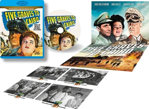 Five Graves to Cairo (1943) disc cover