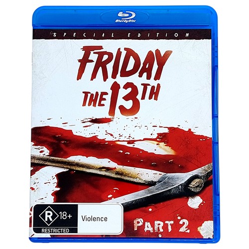 Friday the 13th Part 2 (1981) disc cover