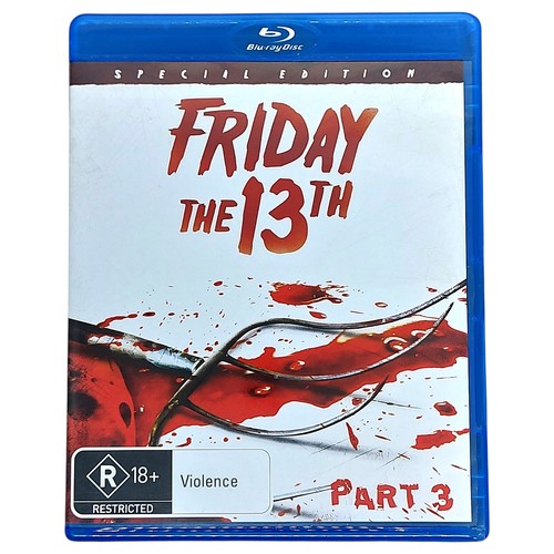 Friday the 13th Part III (1982) disc cover