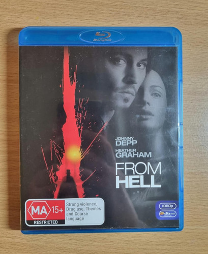 From Hell (2001) disc cover