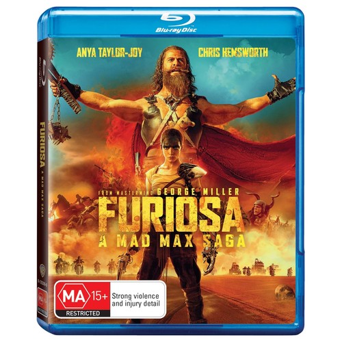 Furiosa: A Mad Max Saga (2024) disc cover