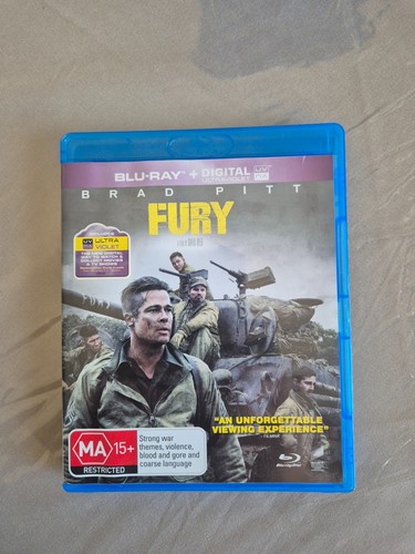 Fury (2014) disc cover