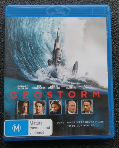 Geostorm (2017) disc cover