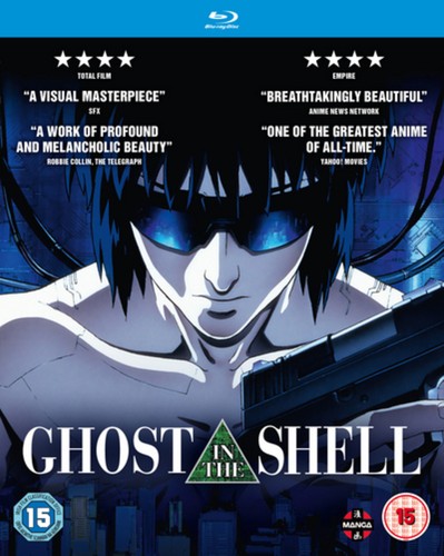 Ghost in the Shell (2017) disc cover