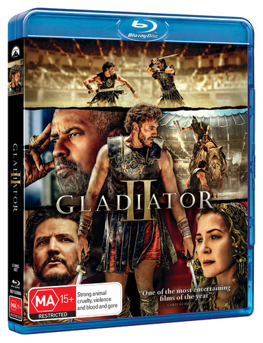 Gladiator II (2024) disc cover