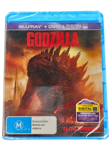 Godzilla (2014) disc cover