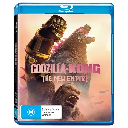 Godzilla x Kong: The New Empire (2024) disc cover