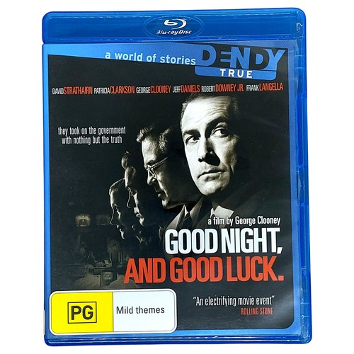 Good Night, and Good Luck. (2005) disc cover