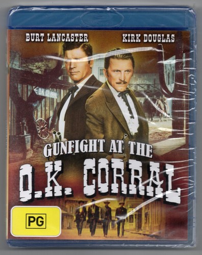 Gunfight at the O.K. Corral (1957) disc cover