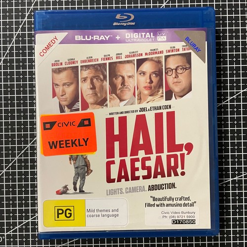 Hail, Caesar! (2016) disc cover