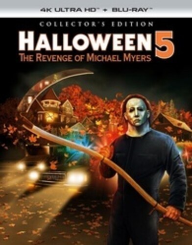 Halloween 5: The Revenge of Michael Myers (1989) disc cover
