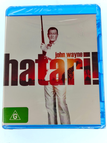 Hatari! (1962) disc cover