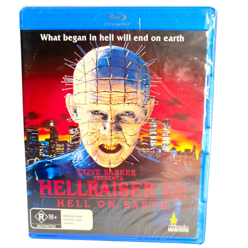 Hellraiser III: Hell on Earth (1992) disc cover