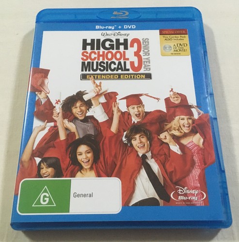 High School Musical 3: Senior Year (2008) disc cover