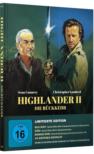 Highlander II: The Quickening (1991) disc cover