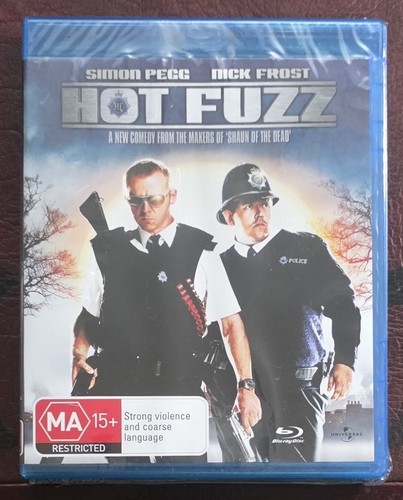 Hot Fuzz (2007) disc cover