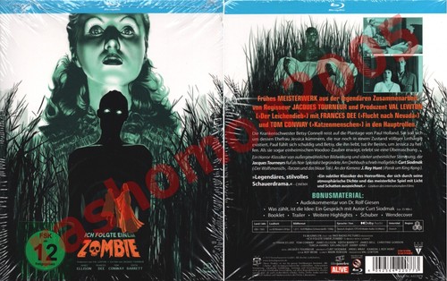 I Walked with a Zombie (1943) disc cover