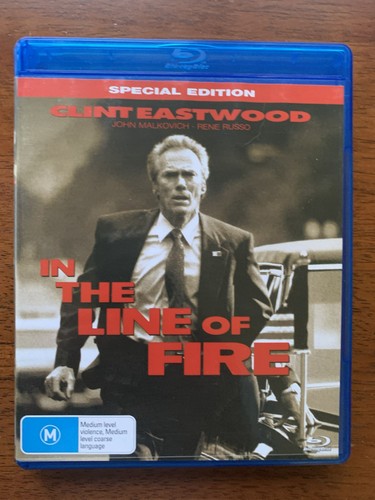 In the Line of Fire (1993) disc cover