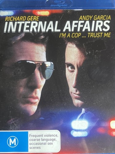 Internal Affairs (1990) disc cover