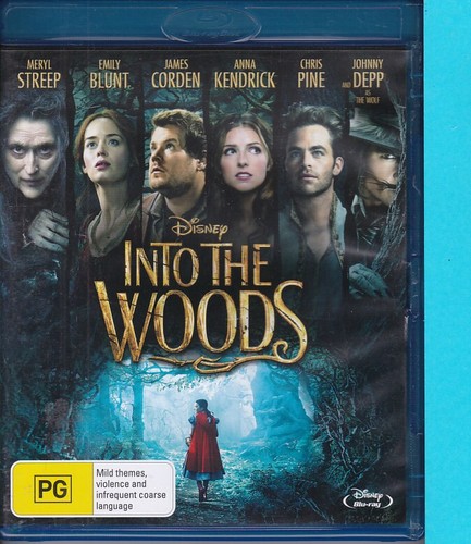 Into the Woods (2014) disc cover