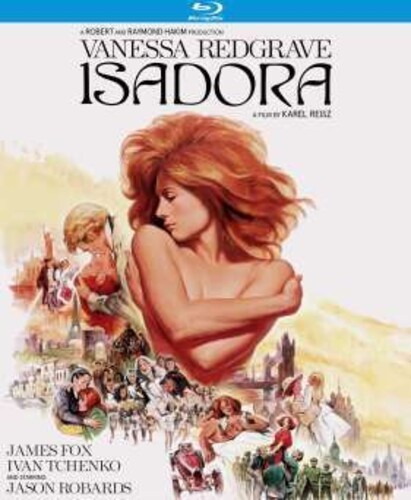 Isadora (1968) disc cover