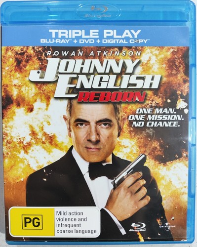 Johnny English Reborn (2011) disc cover