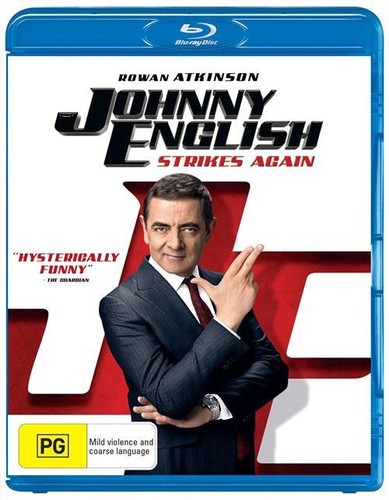 Johnny English Strikes Again (2018) disc cover