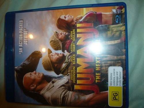 Jumanji: The Next Level (2019) disc cover