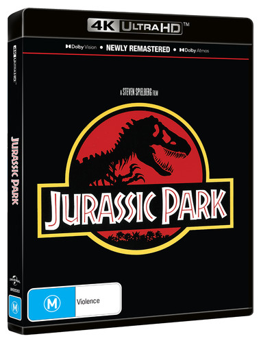 Jurassic Park (1993) disc cover