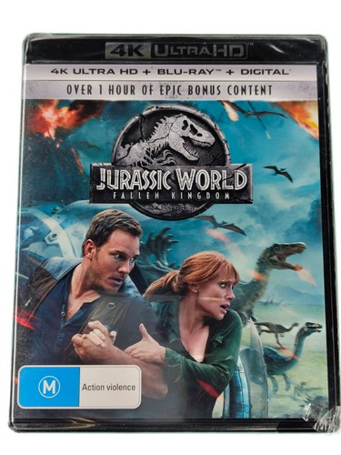 Jurassic World: Fallen Kingdom (2018) disc cover