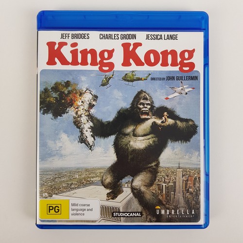 King Kong (1976) disc cover