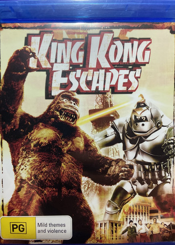 King Kong Escapes (1967) disc cover