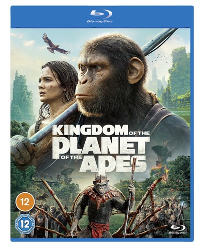 Kingdom of the Planet of the Apes (2024) disc cover