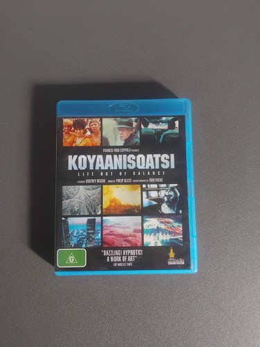 Koyaanisqatsi (1982) disc cover